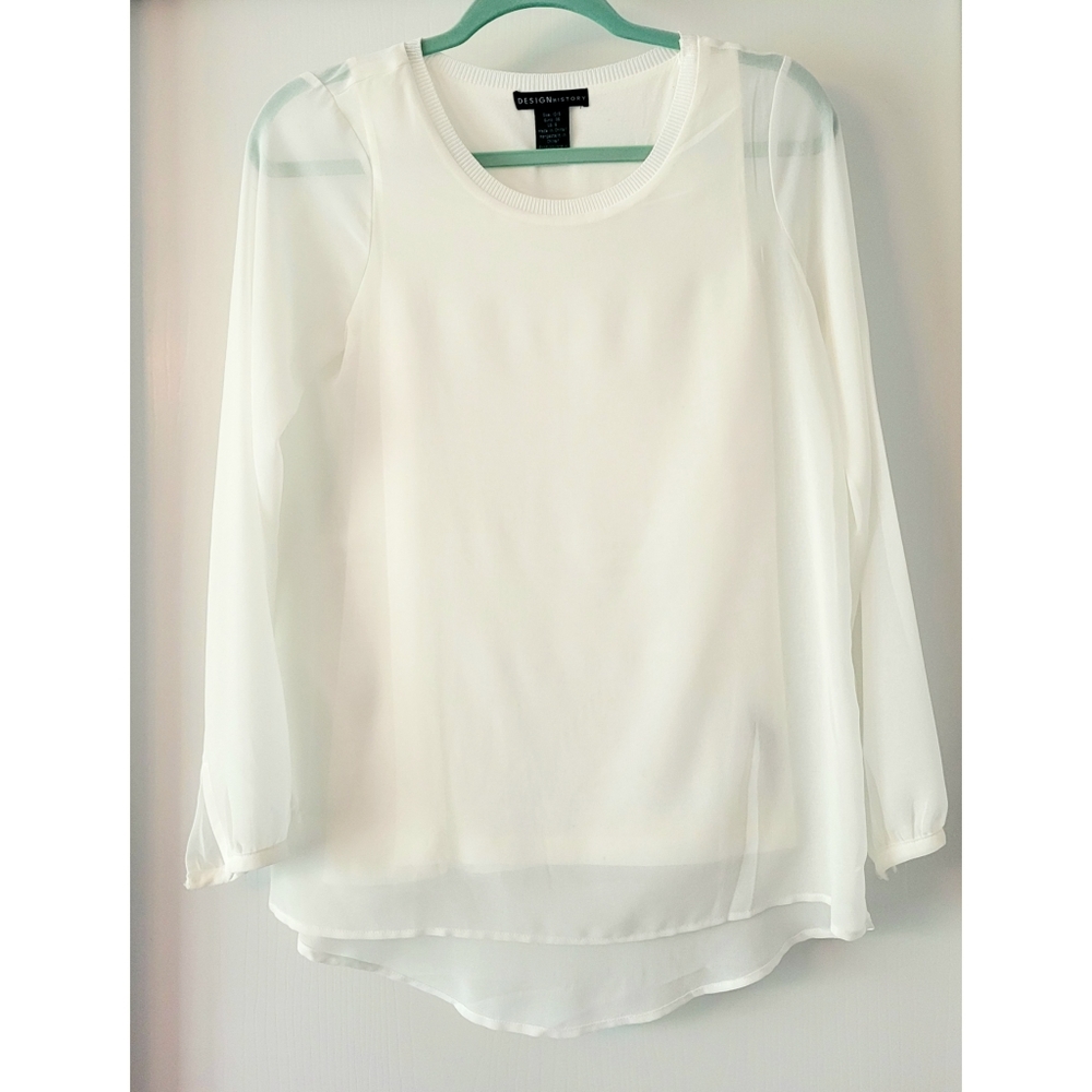 Design History blouse white